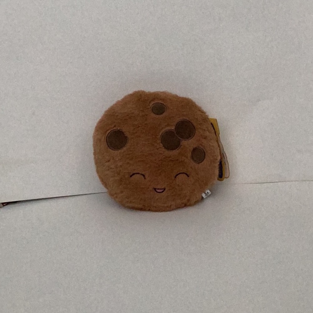 Adorable Brown Cookie Plush Accessory
